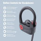 Boean Écouteurs Bluetooth Sans Fil 16h, Bass Profond, Isolation Sonore, Étanches IPX7, Idéal Sport Boean Écouteurs Bluetooth Sans Fil 16h, Bass Profond, Isolation Sonore, Étanches IPX7, Idéal Sport