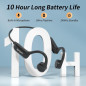 Casque Bluetooth 5.4 CXK à Conduction Osseuse, IPX6 Étanche, Micro, 10h, Pour Sport et Plein Air Casque Bluetooth 5.4 CXK à Conduction Osseuse, IPX6 Étanche, Micro, 10h, Pour Sport et Plein Air