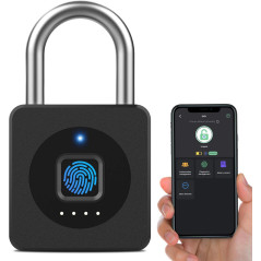 Cadenas Biométrique eLinkSmart Bluetooth - Sans Clé, Étanche