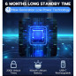eLinkSmart Cadenas Biométrique Sans Clé, Bluetooth, Résistant Intempéries pour Casier Gym, Clôture, Extérieur eLinkSmart Cadenas Biométrique Sans Clé, Bluetooth, Résistant Intempéries pour Casier Gym, Clôture, Extérieur