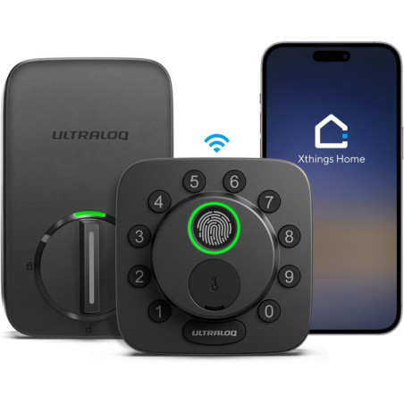 ULTRALOQ Bolt SE Smart Lock | Wi-Fi, Matter, Fingerprint & App Control