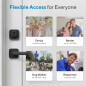 ULTRALOQ Bolt SE Smart Lock with Wi-Fi, Matter, Fingerprint ID, App, Keypad, Remote; 7-in-1 Keyless Deadbolt