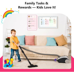 Calendrier Digital 21,5 Full HD Tactile – Planificateur Familial