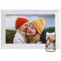 Cadre Photo Numérique 10,1 Frameo WiFi HD 1280x800 IPS Tactile 32GB Partage Instantané, Cadeau Parfait Cadre Photo Numérique 10,1 Frameo WiFi HD 1280x800 IPS Tactile 32GB Partage Instantané, Cadeau Parfait
