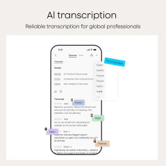 Enregistreur vocal AI Plaud Note Pro – Transcription & Résumé instantané