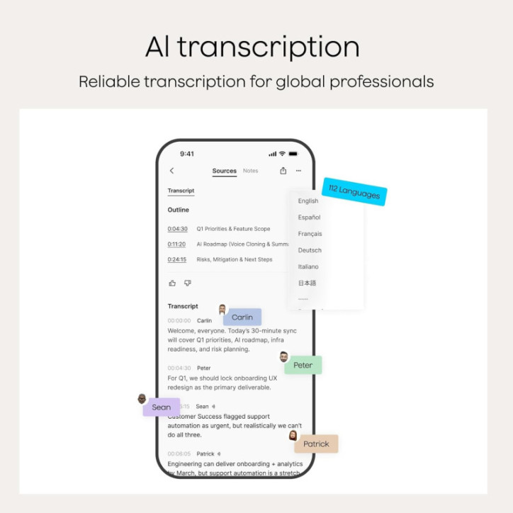 Plaud Note Pro AI Voice Recorder & Transcriber, Ultra-Slim, InstantView Display, 112 Languages, Case Included, Black Plaud Note Pro AI Voice Recorder & Transcriber, Ultra-Slim, InstantView Display, 112 Languages, Case Included, Black