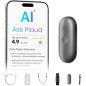 Plaud NotePin S Enregistreur Vocal IA Portable, 64Go, 112 Langues, Transcription & Résumé, 4 Accessoires Plaud NotePin S Enregistreur Vocal IA Portable, 64Go, 112 Langues, Transcription & Résumé, 4 Accessoires