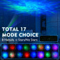 Astronaut Galaxy Star Projector with 8 LED Colors, Remote - Night Light for Kids, Gifts & Parties