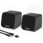 USB Powered Desktop Computer Speakers with 3.5mm Aux - Small PC Speakers for Desktop USB Powered Desktop Computer Speakers with 3.5mm Aux - Small PC Speakers for Desktop