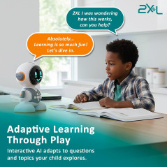 Robot interactif 2XL pour enfants – Jeux éducatifs multilingues