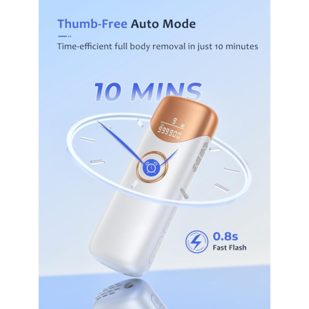 Épilation Laser Ubroo IPL avec Refroidissement à 5℃ - Or
