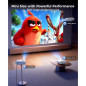 Mini Projecteur ELEPHAS Portable 7000L 1080P HD, Écran 200, Compatible iPhone/Android/TV Stick/HDMI/USB/SD
