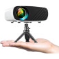 Mini Projecteur ELEPHAS Portable 7000L 1080P HD, Écran 200, Compatible iPhone/Android/TV Stick/HDMI/USB/SD