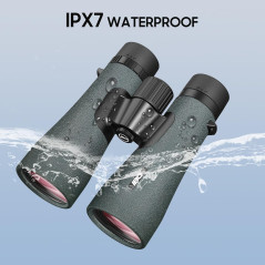 12x50 UHD Binoculars for Adults - Waterproof, Lightweight, Phone Adapter