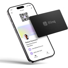 Blinq Carte NFC Numérique - Partage Instantané iPhone & Android