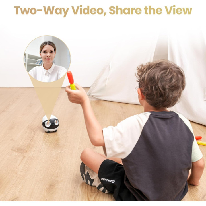 Enabot EBO Air 2S FamilyBot: 2.5K Indoor Pet Robot Camera, 2-Way Video, Night Vision, Auto-Recharge, Long Battery Enabot EBO Air 2S FamilyBot: 2.5K Indoor Pet Robot Camera, 2-Way Video, Night Vision, Auto-Recharge, Long Battery