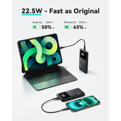 INIU Batterie Externe 10000mAh PD3.0 QC4+ Charge Rapide