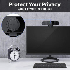 EMEET C980 PRO 1080P Webcam with Mic, Speaker & Auto Low Light