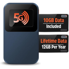 Solis Edge 5G : Hotspot Portable avec Données Illimitées & WiFi Global