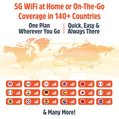 Solis Edge 5G : Hotspot Portable avec Données Illimitées & WiFi Global