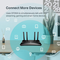 Routeur WiFi 6 TP-Link Archer AX10, Dual Band, 4 ports Gigabit, MU-MIMO, Contrôle Parental, Alexa Compatible