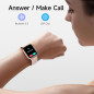 Montre Connectée Femme 1.85 HD, Compatible iPhone/Samsung, 100+ Modes Sport, Suivi Santé, IP68, 2 Bracelets Montre Connectée Femme 1.85 HD, Compatible iPhone/Samsung, 100+ Modes Sport, Suivi Santé, IP68, 2 Bracelets