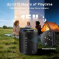 Enceinte Bluetooth Portable Étanche IPX7, Son Stéréo 20W, 15H, Lumière RGB Synchronisée, Outdoor Enceinte Bluetooth Portable Étanche IPX7, Son Stéréo 20W, 15H, Lumière RGB Synchronisée, Outdoor