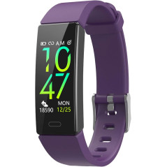 ZURURU Tracker Fitness Étanche : Tension, Sommeil, Pas & Calories