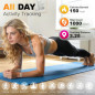 Smart Bracelet for Women - Fitness Tracker with Heart Rate, Sleep, Step Counter, 1ATM Waterproof, 2 Bands Smart Bracelet for Women - Fitness Tracker with Heart Rate, Sleep, Step Counter, 1ATM Waterproof, 2 Bands