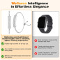 Smart Bracelet for Women - Fitness Tracker with Heart Rate, Sleep, Step Counter, 1ATM Waterproof, 2 Bands Smart Bracelet for Women - Fitness Tracker with Heart Rate, Sleep, Step Counter, 1ATM Waterproof, 2 Bands