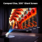 Mini Projector 1080P with WiFi, Bluetooth, Android 12, Electric Focus - Portable HDMI/USB for Movies & Gaming Mini Projector 1080P with WiFi, Bluetooth, Android 12, Electric Focus - Portable HDMI/USB for Movies & Gaming