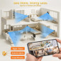 ZEEPORTE 2K Indoor Security Camera – Baby & Pet Monitor with Motion Detection, 2-Way Audio, Night Vision, Alexa Compatible ZEEPORTE 2K Indoor Security Camera – Baby & Pet Monitor with Motion Detection, 2-Way Audio, Night Vision, Alexa Compatible