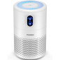 MOOKA Air Purifier for Large Room up to 1076ft², H13 True HEPA Filter, Odor & Smoke Remover, Night Light - B-D02L White MOOKA Air Purifier for Large Room up to 1076ft², H13 True HEPA Filter, Odor & Smoke Remover, Night Light - B-D02L White