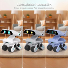 Robot Intelligent AI Yonbo avec ChatGPT, Tuteur Vocal Multimodal, Caméra 5MP, Sans Abonnement