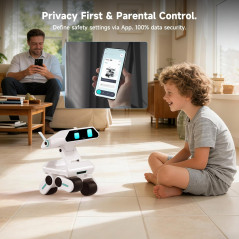 Robot IA Intelligent Yonbo – Tuteur Vocal Multimodal Sans Abonnement