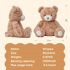 AI Talking Teddy Bear for Kids – Interactive, Screen-Free Plush Toy Gift