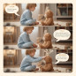 Ourson en Peluche Parlant IA, Compagnon Interactif Sans Écran, Confort Émotionnel Enfants 3-9 ans Ourson en Peluche Parlant IA, Compagnon Interactif Sans Écran, Confort Émotionnel Enfants 3-9 ans