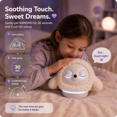 KAMOMO Companion Robot Interactif, Soutien Émotionnel pour Enfants et Adultes, Anti-Anxiété