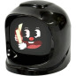 Smart Car Dashboard Robot Ornament with 200+ Expressions & Sound Effects, Emotional Driving Companion - Black