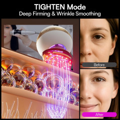 INIA SPHERA 8-in-1 Microcurrent Facial Device with Red Light & Cooling