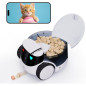 Enabot EBO ROLA PetPal FamilyBot: 2.5K Mobile Pet Camera Robot with Treat Dispenser, 2-Way Talk & Night Vision Enabot EBO ROLA PetPal FamilyBot: 2.5K Mobile Pet Camera Robot with Treat Dispenser, 2-Way Talk & Night Vision