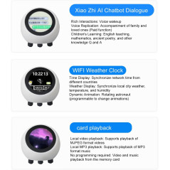 PUSOKEI AI Voice Robot Smart Assistant ESP32 S3 with WiFi & Bluetooth