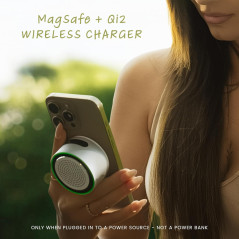 Enceinte Bluetooth MagBeat 10H, Chargeur Sans Fil Magnétique