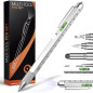Stylo Multifonction 9-en-1 pour Homme avec Tournevis, Lampe LED, Niveau à Bulle, Ouvre-Bouteille - Cadeau Idéal Stylo Multifonction 9-en-1 pour Homme avec Tournevis, Lampe LED, Niveau à Bulle, Ouvre-Bouteille - Cadeau Idéal