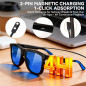 Lunettes Audio Intelligentes 2026 avec Verres Électrochromiques, Bluetooth 5.4, Traduction IA, Ajustables