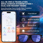 Lunettes Audio Intelligentes 2026 avec Verres Électrochromiques, Bluetooth 5.4, Traduction IA, Ajustables
