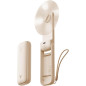 Ventilateur Portable Slim Aecooly USB Rechargeable, Pliable, Compact, 24H Autonomie - Beige Ventilateur Portable Slim Aecooly USB Rechargeable, Pliable, Compact, 24H Autonomie - Beige