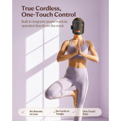 Cordless Red Light Therapy Face Mask | 4 Modes, 272 LEDs, Rechargeable