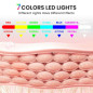 7-in-1 Red Light Therapy LED Facial Mask for Skin Care - Salon & Home Use, White 7-in-1 Red Light Therapy LED Facial Mask for Skin Care - Salon & Home Use, White