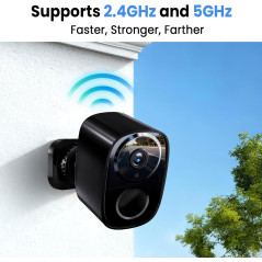 Caméras Sécurité Extérieures 2K UHD 2026 Sans Fil & Vision Nuit